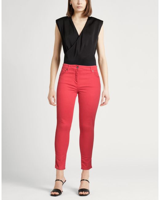 Barbour Red Jeans
