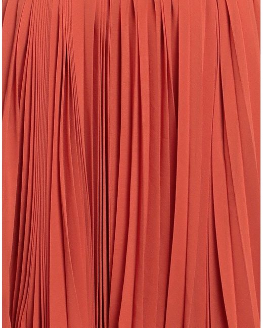 Max Mara Red Midi-Kleid