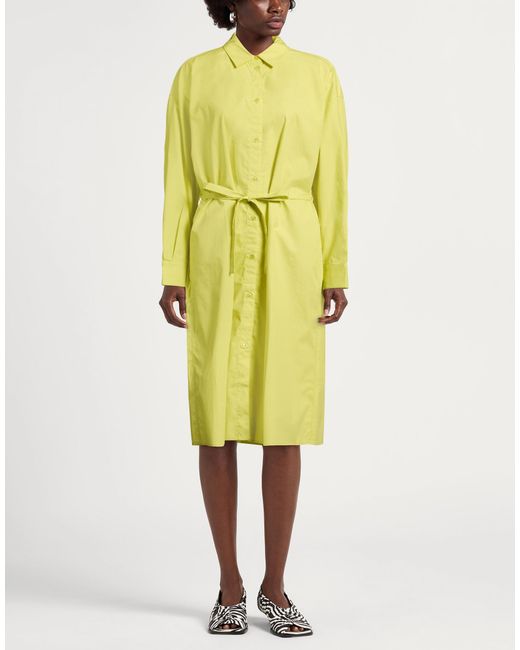 Samsøe & Samsøe Yellow Midi Dresses