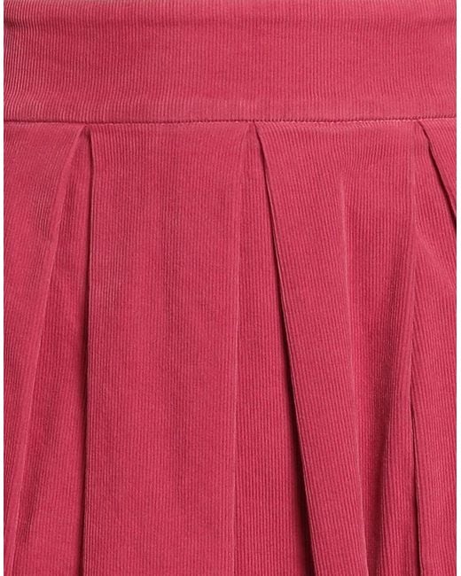 Department 5 Red Midi Skirt