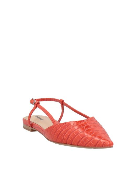 Lola Cruz Red Ballet Flats