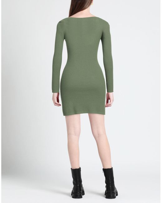 Kontatto Green Mini Dress