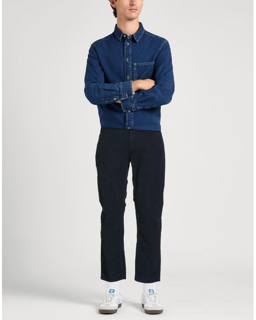 Department 5 Blue Trouser for men