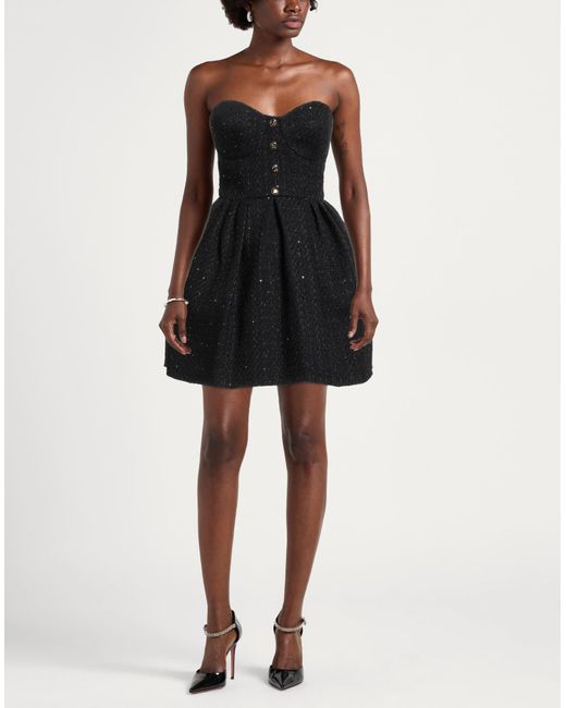 Vestito Corto di Elisabetta Franchi in Black