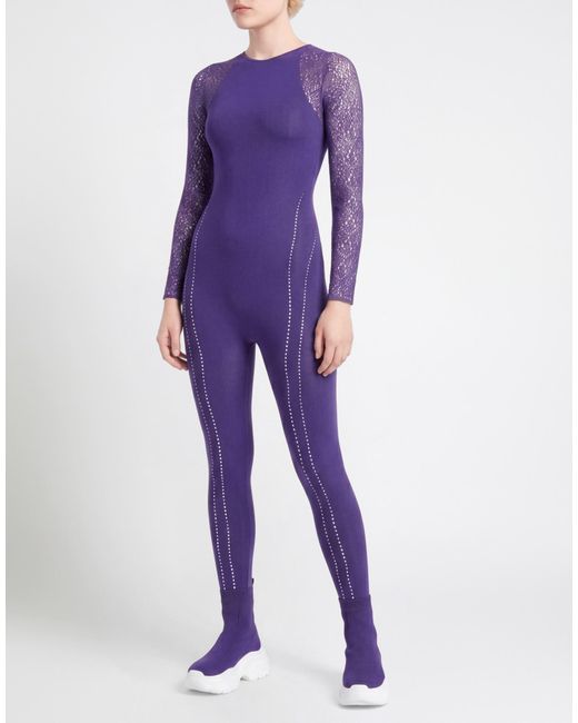 Wolford Purple Jumpsuit