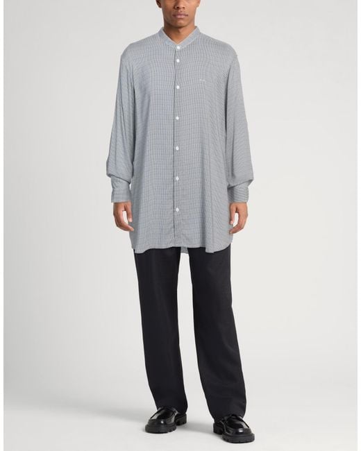 ARMANI EXCHANGE Gray Shirt Viscose for men