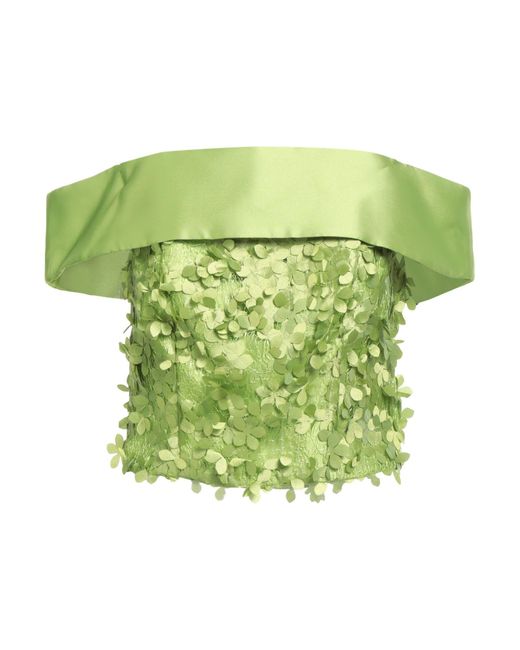 Camilla Green Top Polyester