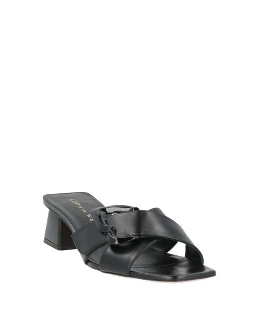 Sophia Webster Black Sandals