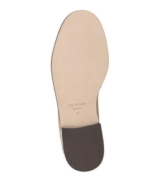 Rag & Bone Gray Loafers Leather
