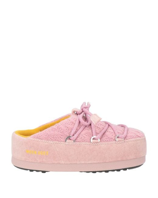 Moon Boot Pink Mules & Clogs
