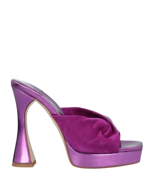 Jeffrey Campbell Purple Sandals
