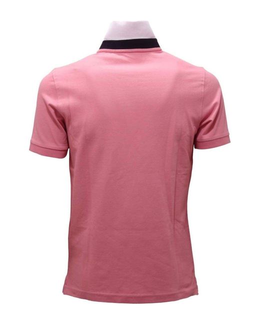 Fay Poloshirt in Pink für Herren