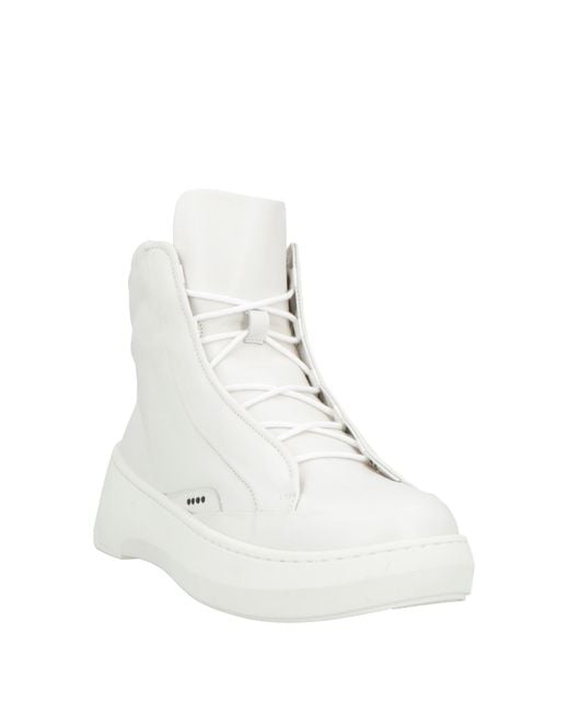 Hevò White Sneakers Leather for men