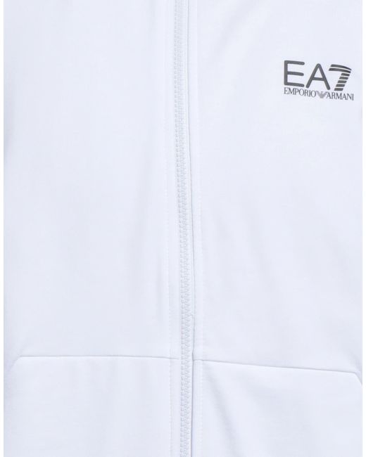 EA7 White Sweatshirts for men