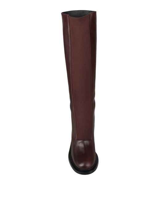 Jil Sander Brown Boot