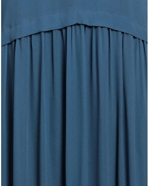 SEVENTY VENEZIA Blue Maxi Dress Viscose