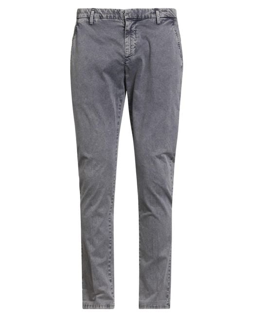 Dondup Gray Trouser for men