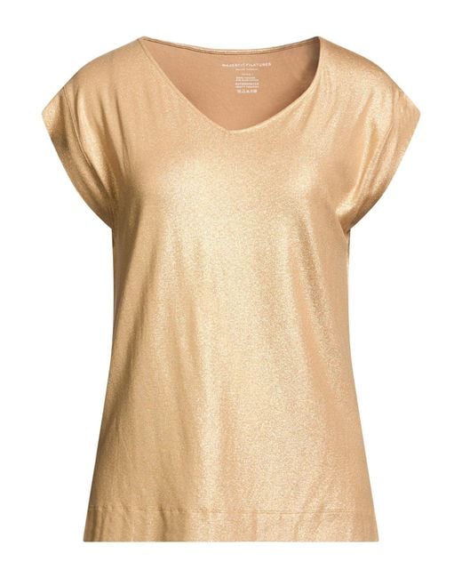 Majestic Filatures Natural T-Shirt Viscose, Elastane