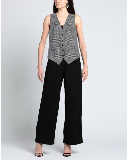 Tagliatore 0205 Gray Tailored Vest Virgin Wool, Polyamide, Polyester, Elastane