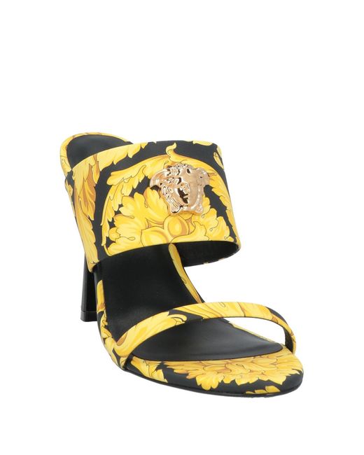 Sandali di Versace in Metallic