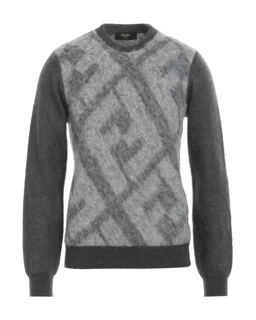 Fendi Gray Sweater for men