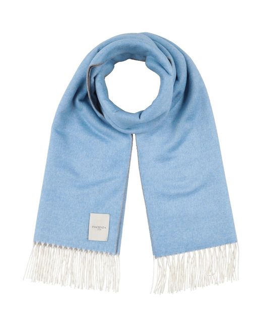 Sciarpa di Piacenza Cashmere in Blue da Uomo