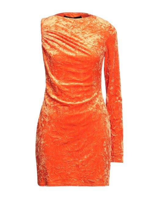 Versace Orange Mini Dress