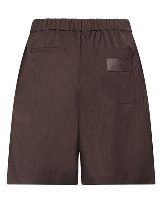 Valentino Garavani Brown Shorts & Bermuda Shorts for men