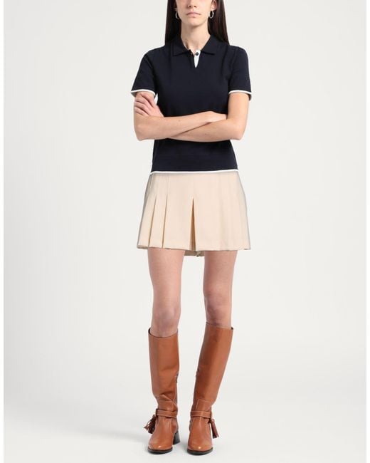 Semicouture Natural Shorts & Bermuda Shorts