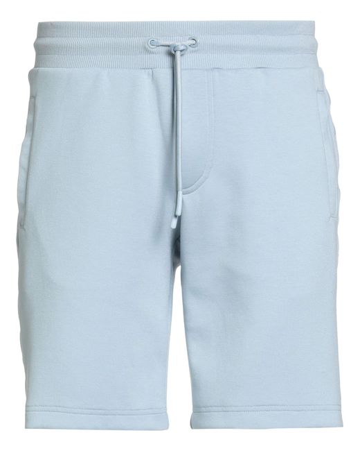 Guess Blue Shorts & Bermuda Shorts Polyester, Chlorofiber, Elastane for men