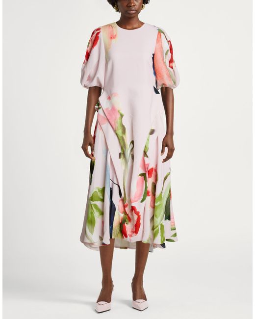 Stine Goya White Midi Dress