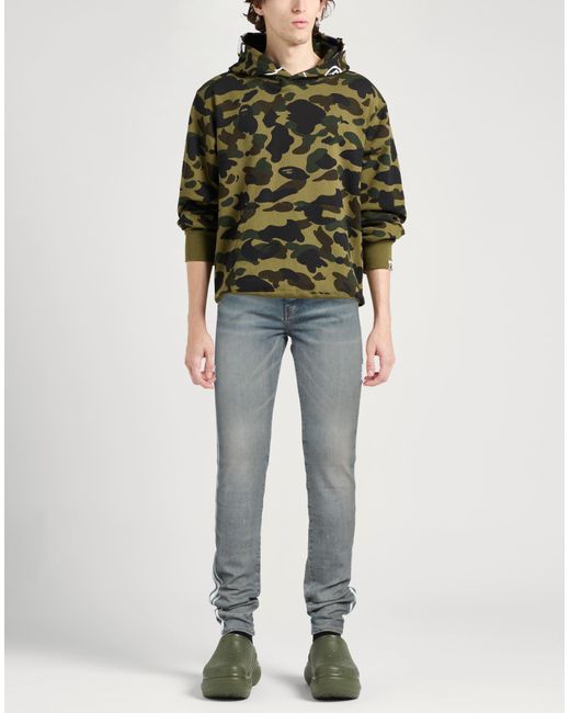 Amiri Blue Jeans Cotton, Elastomultiester, Elastane for men