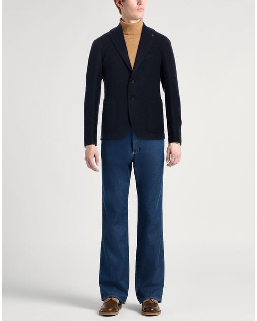 Tagliatore Blue Blazer for men
