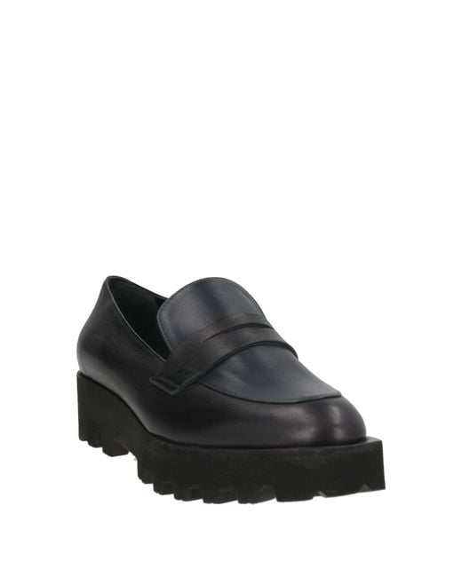 Cerruti 1881 Black Loafers Sheepskin