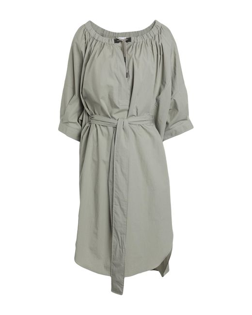 Vestito Midi di Brunello Cucinelli in Gray