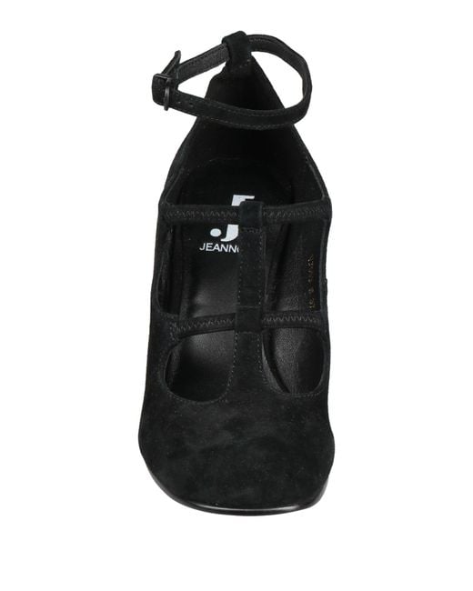 Jeannot Black Pumps Leather