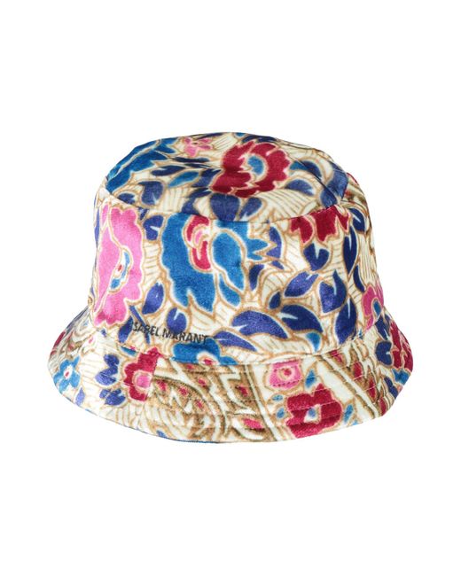 Isabel Marant White Ivory Hat Viscose, Silk