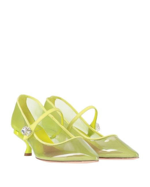 Roger Vivier Yellow Pumps