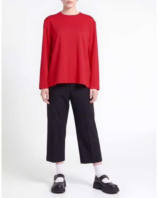 Comme des Garçons Red T-Shirt Polyester
