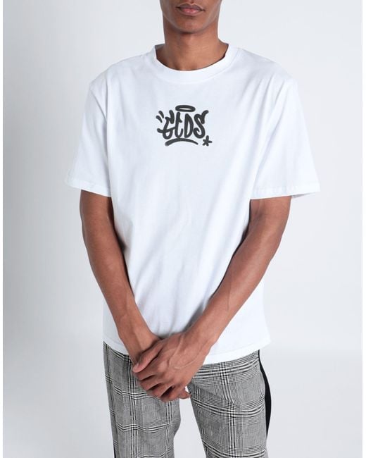 Gcds White T-shirt for men