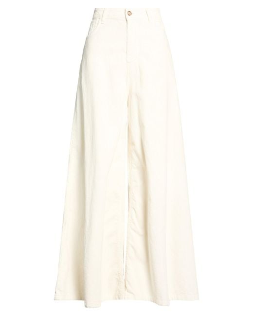 CROCHÈ White Pants Cotton