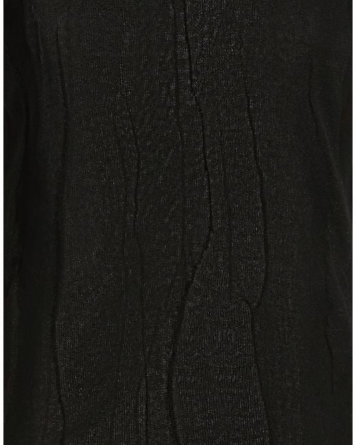 Alpha Studio Black Sweaters