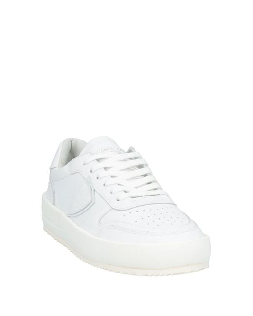 Philippe Model White Sneakers