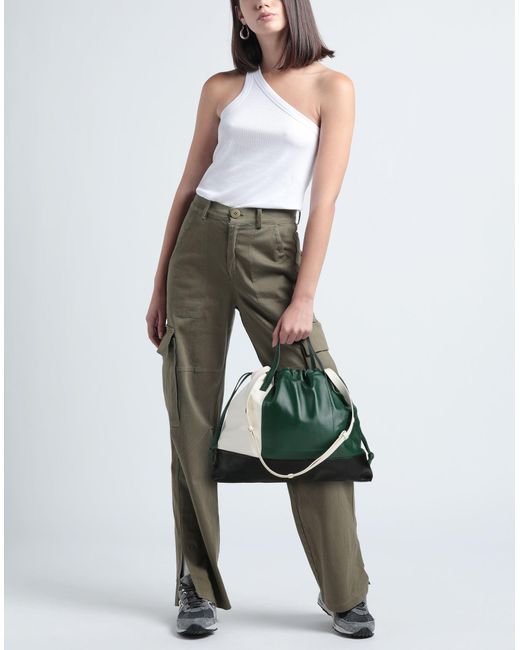 Plan C Green Handbag