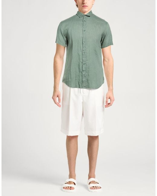 ARMANI EXCHANGE Green Shirts for men