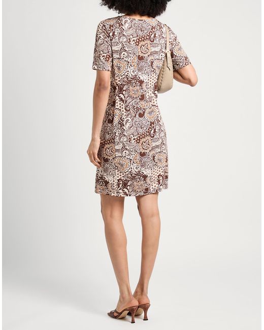 Camicettasnob Brown Mini-Kleid