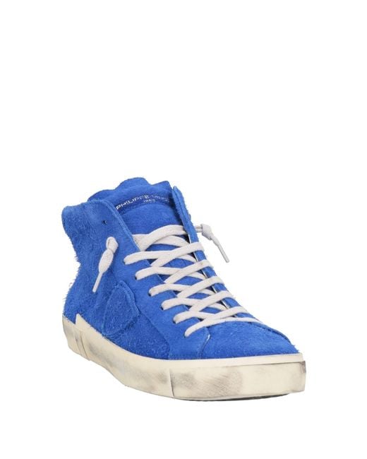 Philippe Model Blue Trainers for men