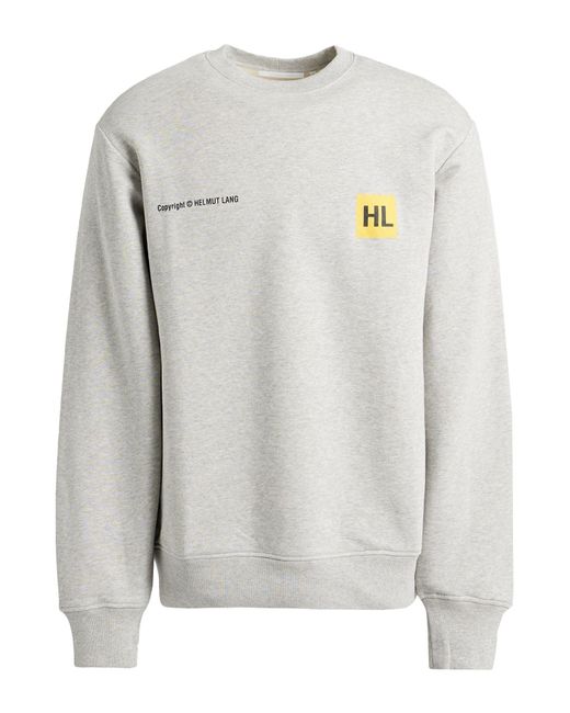 Helmut Lang Gray Sweatshirt for men