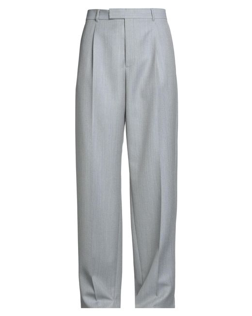 Dior Gray Pants Wool, Mohair Wool for men