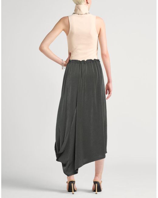 Y's Yohji Yamamoto Gray Midi-Rock